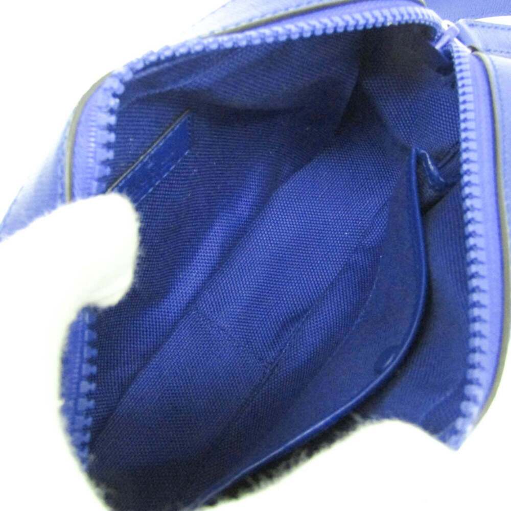 GUCCI Blue Leather Shoulder Bag - Picture 4 of 14